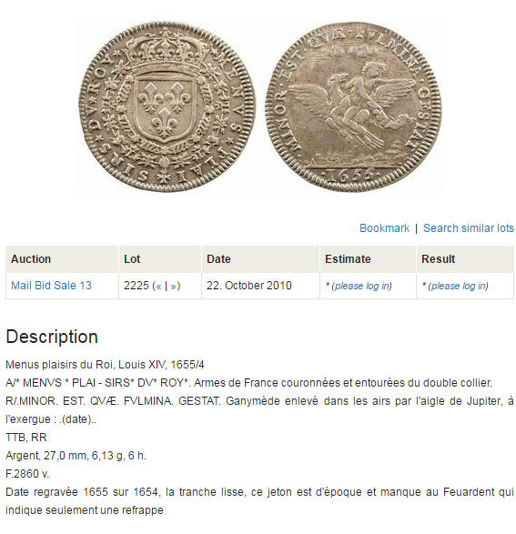 1654-French-Jeton/Token